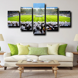 Tottenham Hotspur FC Team Stadium Field Green 5 Piece Canvas Wall Art Painting Wallpaper Poster Picture Print Photo Decor