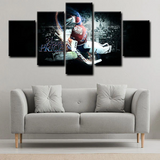NHL Hockey Carey Price Montreal Canadiens Goaltender 5 Piece Canvas Wall Art Painting Wallpaper Poster Picture Print Photo Decor