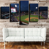 MLB Baseball Team Philadelphia Phillies Stadium 5 Piece Canvas Wall Art Painting Wallpaper Poster Picture Print Photo Decor