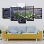 Baltimore Ravens NFL Football M&T Bank Stadium 5 Piece Canvas Wall Art Painting Wallpaper Poster Picture Print Photo Decor