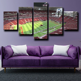 Atlanta Falcons NFL Football Mercedes Benz Stadium 5 Piece Canvas Wall Art Painting Wallpaper Poster Picture Print Photo Decor
