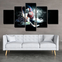 NHL Hockey Carey Price Montreal Canadiens Goaltender 5 Piece Canvas Wall Art Painting Wallpaper Poster Picture Print Photo Decor