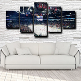 Carolina Hurricanes NHL Hockey Sports PNC Arena 5 Piece Canvas Wall Art Painting Wallpaper Poster Picture Print Photo Decor