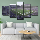 Baltimore Ravens NFL Football M&T Bank Stadium 5 Piece Canvas Wall Art Painting Wallpaper Poster Picture Print Photo Decor