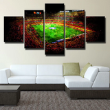FC Barcelona Football Field Camp Nou Stadium 5 Piece Canvas Wall Art Painting Wallpaper Poster Picture Print Photo Decor