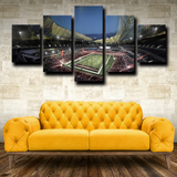 Atlanta Falcons NFL Football Field Stadium 5 Piece Canvas Wall Art Painting Wallpaper Poster Picture Print Photo Decor