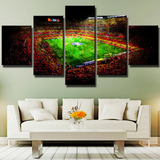 FC Barcelona Football Field Camp Nou Stadium 5 Piece Canvas Wall Art Painting Wallpaper Poster Picture Print Photo Decor
