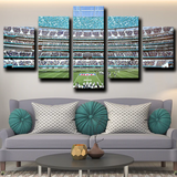 Los Angeles Rams Stadium NFL American football Sports 5 Piece Canvas Wall Art Painting Wallpaper Poster Picture Print Photo Decor