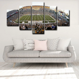Pittsburgh Steelers SCourt NFL Heinz Field Stadium 5 Piece Canvas Wall Art Painting Wallpaper Poster Picture Print Photo Decor
