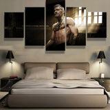 Conor McGregor Boxer MMA Boxing Sports 5 Piece Canvas Wall Art Painting Wallpaper Poster Picture Print Photo Decor