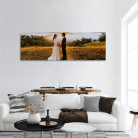 Wedding Photo Canvas Wall Art - Wedding Pictures Canvas - Wedding Vows Print - Wedding Wall Decor Wedding Vows Canvas Wedding Photos Printed