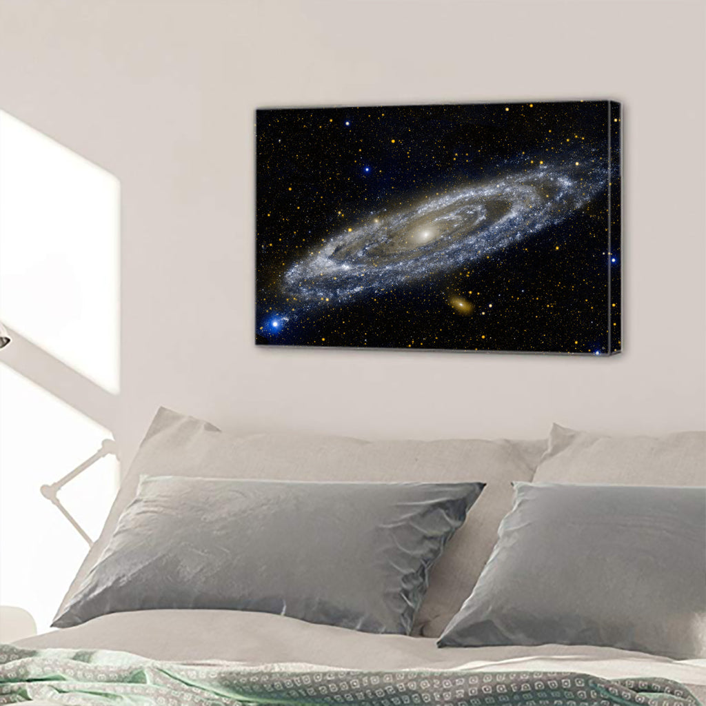 Andromeda Galaxy Space Universe Canvas Wall Art Image Pictures Of Spac ...