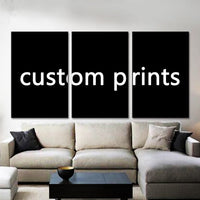 3 Piece Custom Canvas Print Wall Art | Personalized Canvas Gifts | Multi Panel 3 Piece Customized Framed Personal Photo Canvas Wall Art