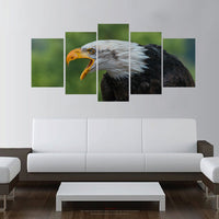 5 piezas águila lienzo arte de la pared imagen imagen de águilas papel pintado mural decoración diseño obra de arte cartel decoración impresión regalo pintura fotografía 