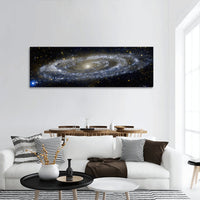 Andrómeda Galaxy Space Universe Lienzo Arte de la pared Imágenes Imágenes del espacio y galaxias Papel pintado Pintura Póster Decoración Foto Retrato Impresión Regalo 