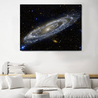 Andrómeda Galaxy Space Universe Lienzo Arte de la pared Imágenes Imágenes del espacio y galaxias Papel pintado Pintura Póster Decoración Foto Retrato Impresión Regalo 