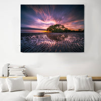 Sunrise Sunset Nature Canvas Wall Art Photography Images Pictures Of Sunsets Sunrises Wallpaper Painting Poster Mural Decor Photo Print Gift