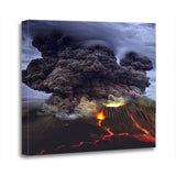 Volcano Eruption Canvas Wall Art Photography Images Pictures Of Volcanoes Wallpaper Painting Posters Mural Decor Photos Portrait Prints Gift