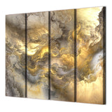 Abstract Art Framed 4 Piece Canvas Wall Art Painting Wallpaper Poster Picture Print Photo Decor