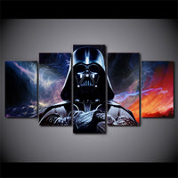 Película de Star Wars Darth Vader enmarcado 5 piezas lienzo arte de la pared pintura cartel imagen impresión foto 