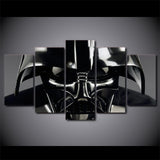 Star Wars Movie Darth Vader Framed 5 Piece Canvas Wall Art Painting Wallpaper Poster Picture Print Photo Decor