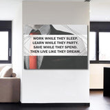 Inspirational Motivation Business Entrepreneur Success Quotes Framed 1 Panel Piece Canvas Wall Art Painting Wallpaper Poster Picture Print Photo Decor